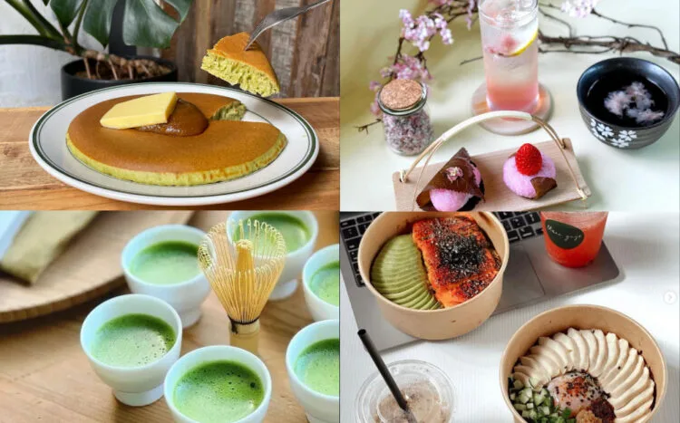 Sources: Instagram /@shikomicoffee, /@chabashira_tea_roastery, /@threeguyskl, /@mimi.daifuku