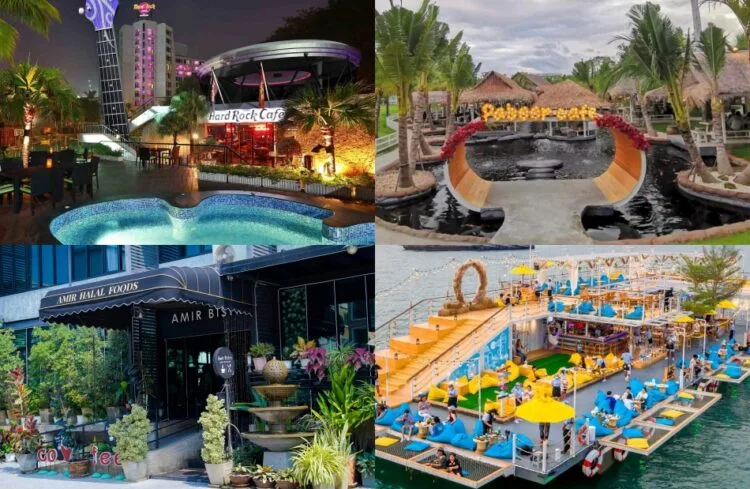 Source: Facebook/amirhalalfoods/Tappiapattaya, HardRockPattaya, Casa Pool Villa