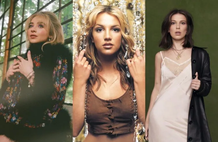 Source: Facebook/BritneySpears, IG/sabrinacarpenter/milliebobbybrown