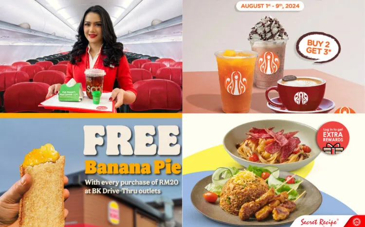 Sources: Facebook: J.CO Donuts & Coffee, Malaysia, Instagram /@secretrecipemy, /@burgerking_malaysia