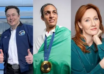 Source: IG/imane_khelif_10, Facebook/jkrowling, Twitter/elonmusk