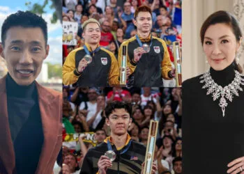 SOURCES: FACEBOOK (Lee Chong Wei 李宗伟 & Michelle Yeoh 楊紫瓊)