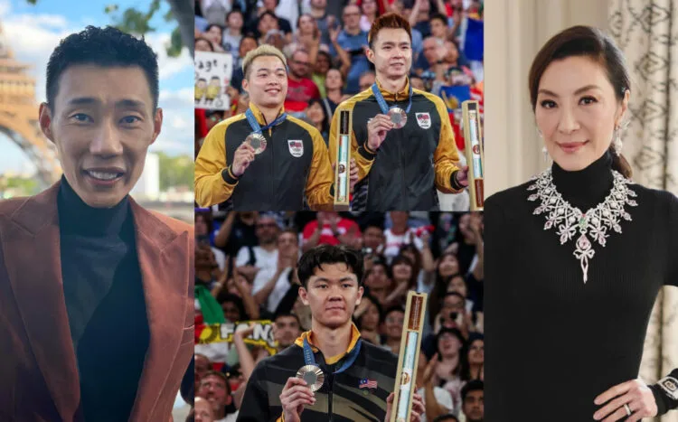 SOURCES: FACEBOOK (Lee Chong Wei 李宗伟 & Michelle Yeoh 楊紫瓊)