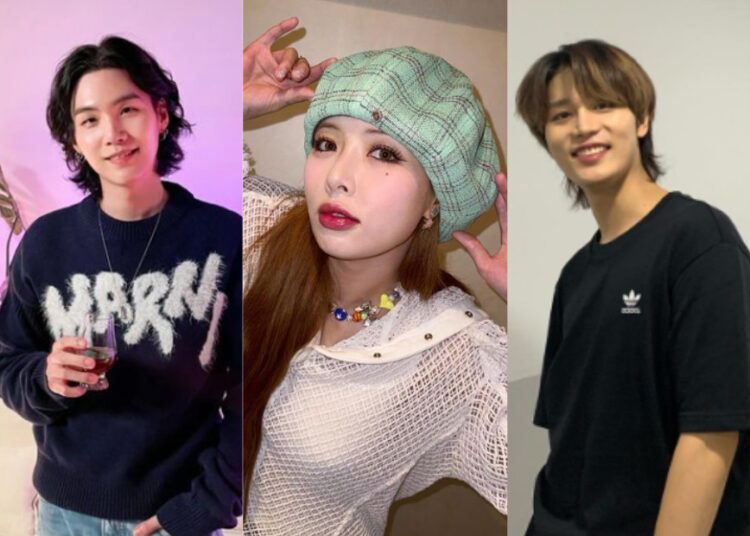 Sources: INSTAGRAM (@agustd, @hyunah_aa & @mo.on_air)