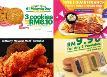 Sources: Instagram /@subwaymalaysia, /@morganfields_malaysia, /@mrbeanmy, /@mcdonaldsmalaysia