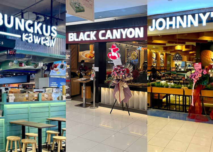 SOURCES: SUNWAY PUTRA MALL, BLACK CANYON, SUNWAY PYRAMID