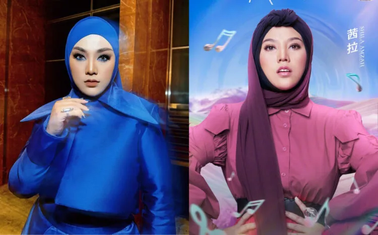 SOURCES: INSTAGRAM (@shahilaamzah) & WEIBO (ShilaAmzah茜拉)