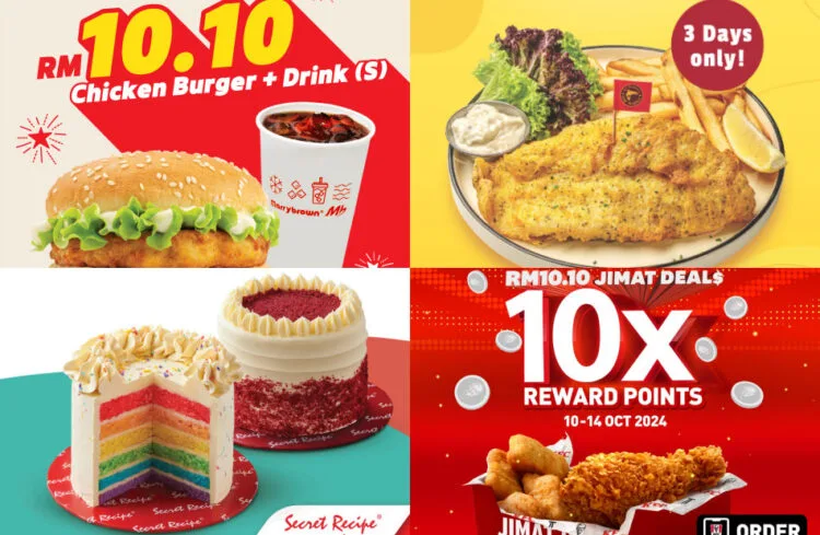 Sources: Facebook (@Marrybrown), Instagram (@mfmmy)(@secretrecipemy)(@kfcmalaysia)