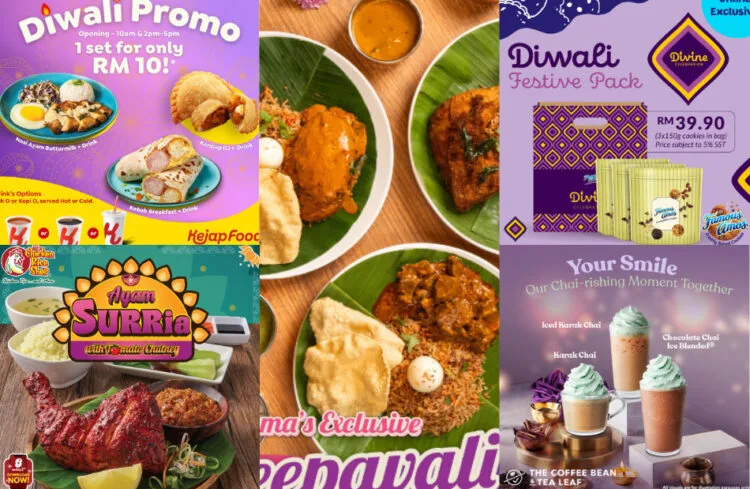 Sources: INSTAGRAM (@coffeebeanmy, @thechickenriceshop, @grandmamasmsia, @kejapfood, @famousamos.my)