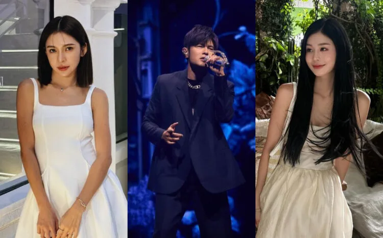 SOURCES: INSTAGRAM (@elecherlee, @jaychou & @meghancheah)