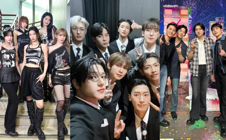 SOURCE: FACEBOOK (LE SSERAFIM, ATEEZ & DAY6)