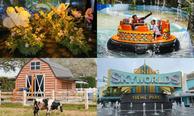 Sources: Facebook (@Alice Saves Wonderland), (@Farm Fresh at UPM), (@Sunway Lagoon, Malaysia), (@Genting SkyWorlds Theme Park)