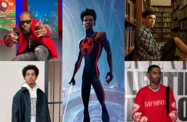 Source: Facebook/SpiderVerseMovie/shameikmoore, IG/mylestruitt/marcusscribner/standup4justice/