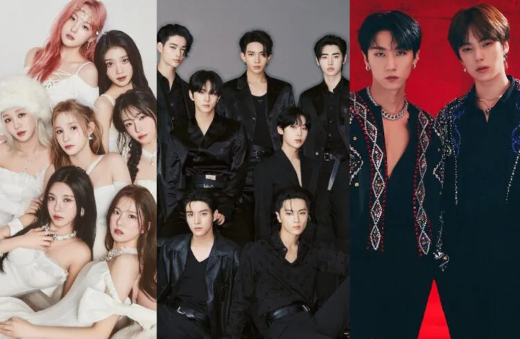 Sources: Instagram (@official.kep1er/@enhypen/@official_monsta_x)