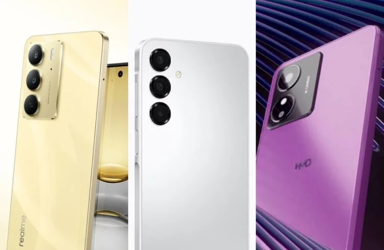 Source: realme, Samsung, HMD