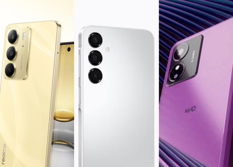Source: realme, Samsung, HMD