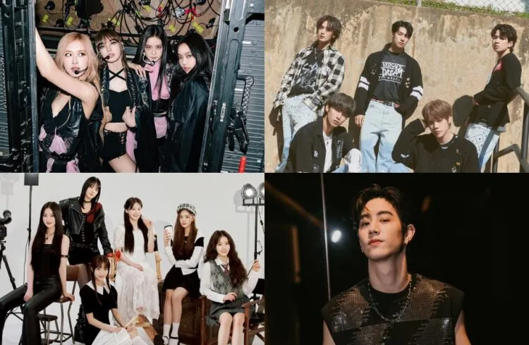 Source: IG/blackpinkofficial/marktuan, Facebook/officialnflying/STAYC201112