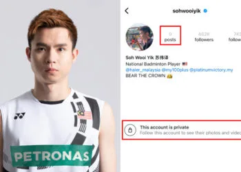 SOURCES: BADMINTON ASSOCIATION OF MALAYSIA & INSTAGRAM (@sohwooiyik)