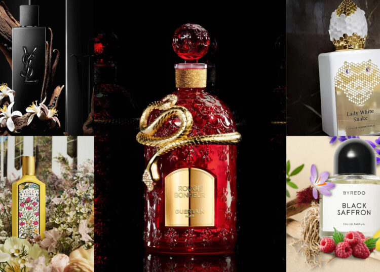 Sources: Yves Saint Laurent, Sephora, Guerlain, City Perfume, Nazakah