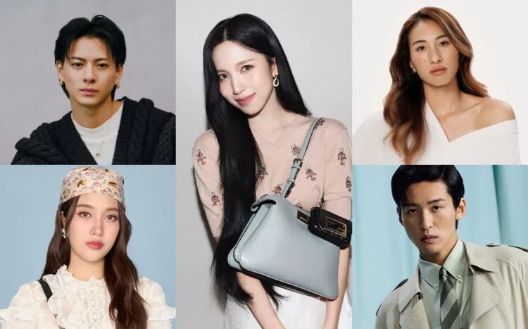 SOURCES: ORICON, TWITTER (@LouisVuitton_JP) & INSTAGRAM (@fendi, @srchafreen & @dior)