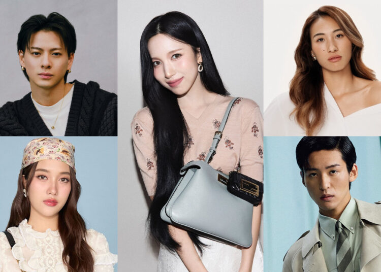 SOURCES: ORICON, TWITTER (@LouisVuitton_JP) & INSTAGRAM (@fendi, @srchafreen & @dior)