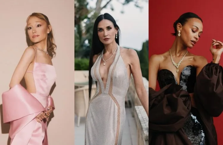 Source: IG/arianagrande/demimoore/zoesaldana