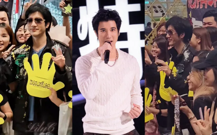 SOURCES: XIAOHONGSHU (乐坛TMS老王野生粉 & LilyChiu💋) & WEIBO (王力宏工作室)