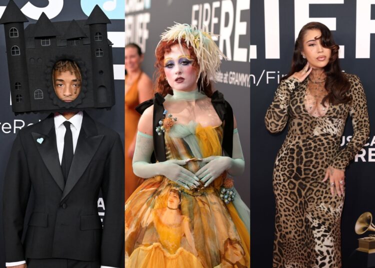 Sources: Instagram (@/entertainmenttonight), Twitter (@/RecordingAcad, @/kalisarchive)