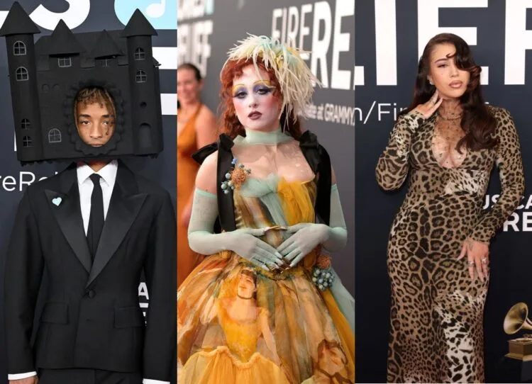 Sources: Instagram (@/entertainmenttonight), Twitter (@/RecordingAcad, @/kalisarchive)