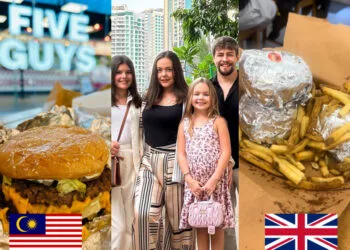 Source: IG/fiveguys.my, Wikimedia, TikTok/theunconventionalfam