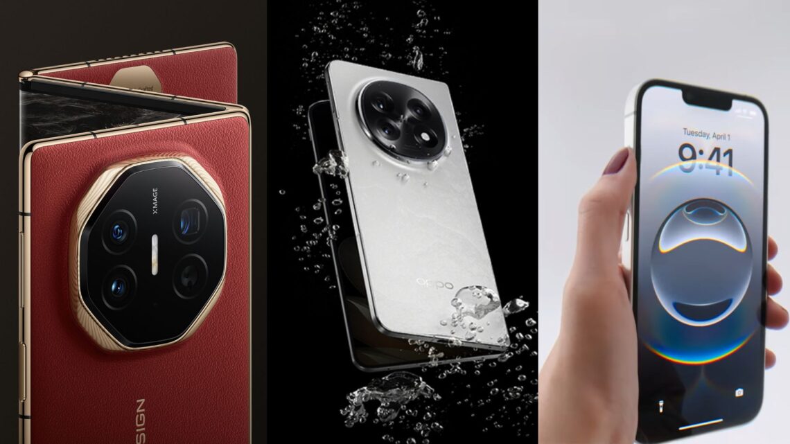 Source: Huawei, Oppo, Apple