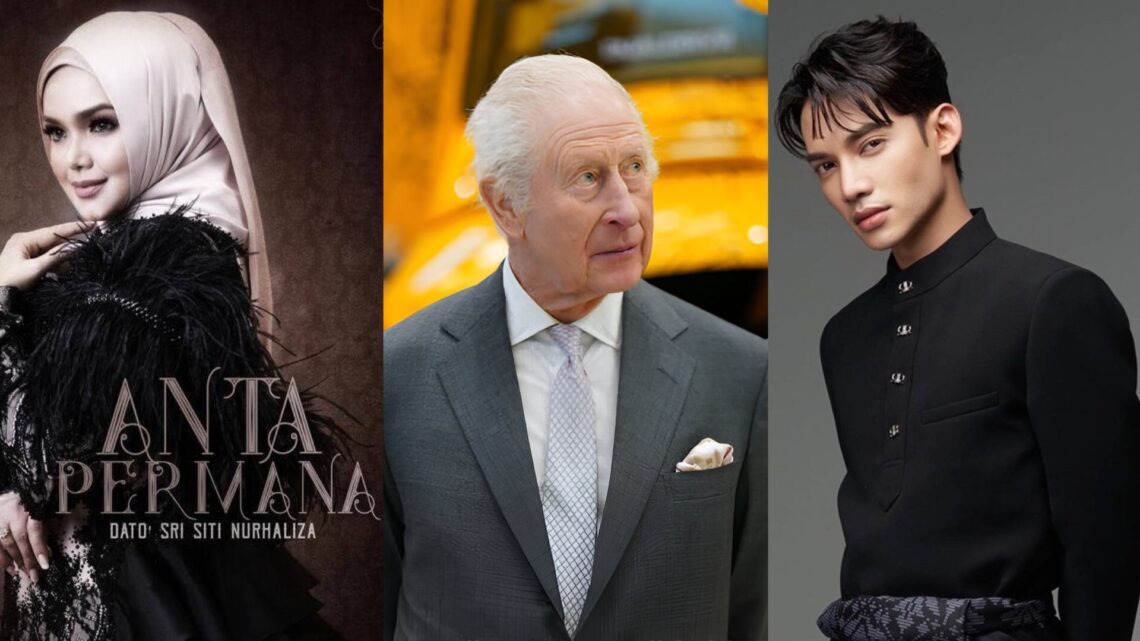 Source: Facebook @Siti Nurhaliza, Facebook @King Charles III, Berita Harian