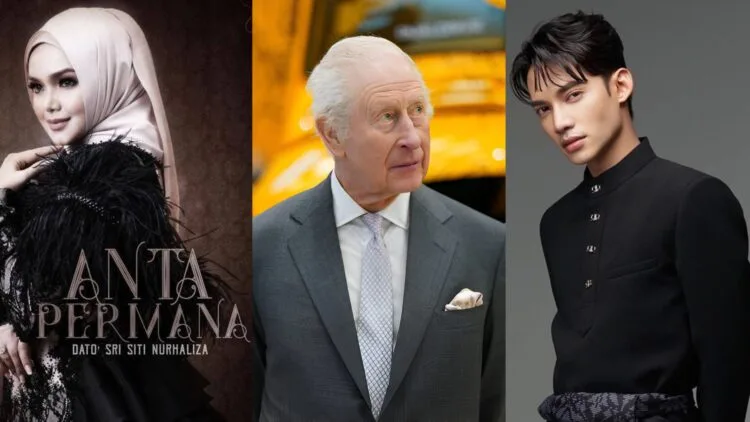 Source: Facebook @Siti Nurhaliza, Facebook @King Charles III, Berita Harian