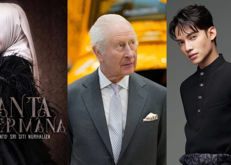 Source: Facebook @Siti Nurhaliza, Facebook @King Charles III, Berita Harian