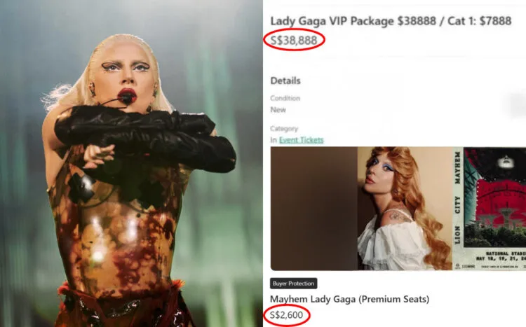 SOURCES: FACEBOOK (Lady Gaga), ORIENTAL DAILY & THE INDEPENDENT