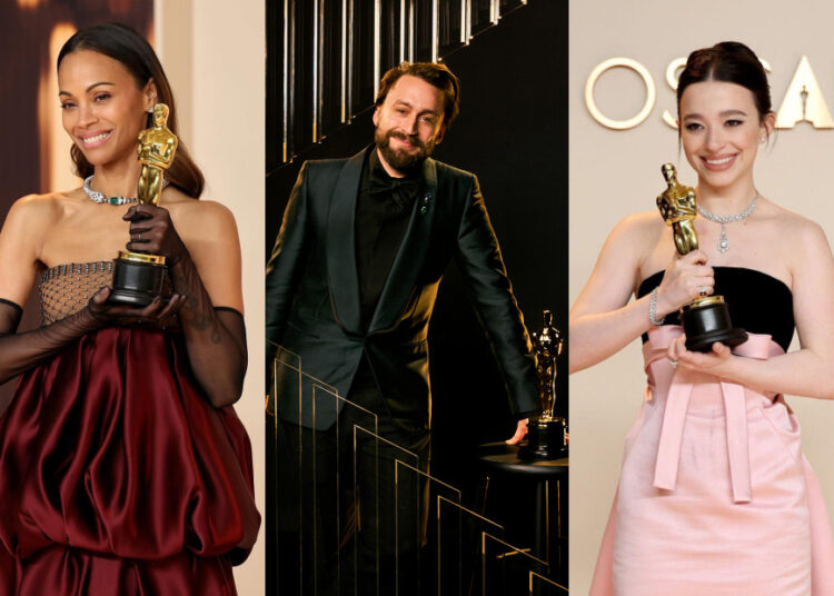 Source: TheAcademy, IG/zoesaldanafanp, Twitter/dailyofmikeym