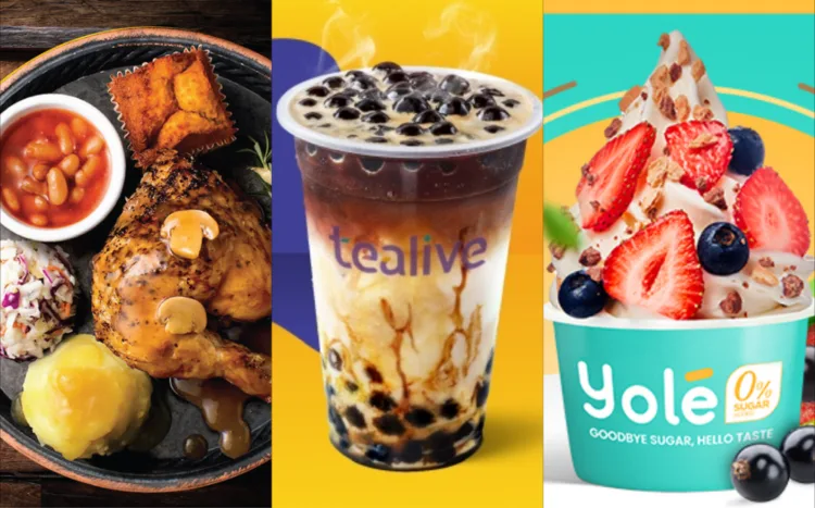 Sources: Sparrow Publishing House, Tealive, NTUC