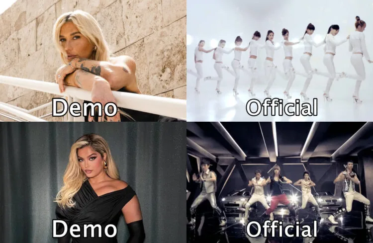 Source: IG/kesha/beberexha, YouTube/SMTOWN