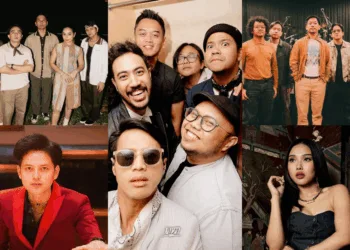 SOURCES: FACEBOOK (d'Masiv, NIDJI & GEISHA) & INSTAGRAM (@shakirajsmn & @stevan_pasaribu)