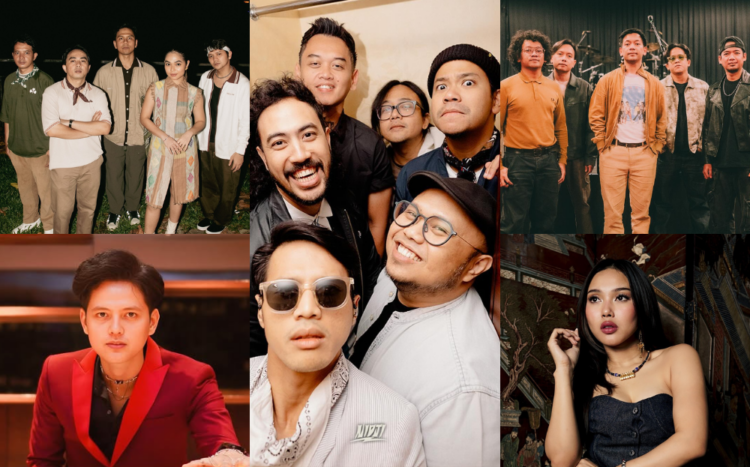 SOURCES: FACEBOOK (d'Masiv, NIDJI & GEISHA) & INSTAGRAM (@shakirajsmn & @stevan_pasaribu)