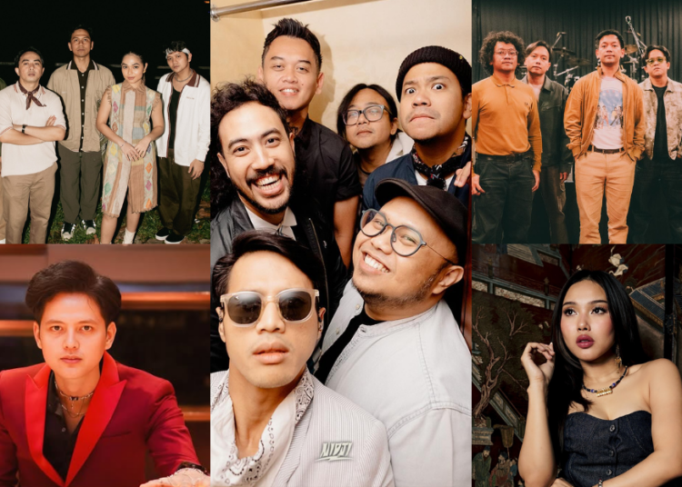 SOURCES: FACEBOOK (d'Masiv, NIDJI & GEISHA) & INSTAGRAM (@shakirajsmn & @stevan_pasaribu)