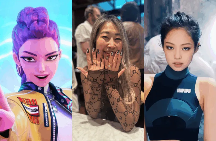 Source: Twitter/maggiemkang, Netflix, YouTube/BLACKPINK