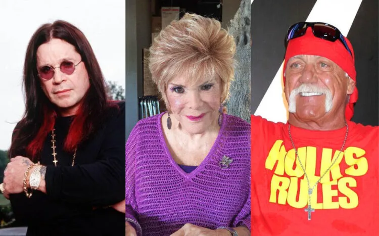 Sources: Facebook/ Ozzy Osbourne, Facebook/ Connie Francis, Facebook/ Hulk Hogan