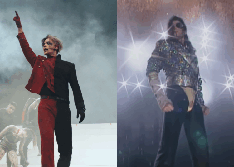 Source: Twitter/teamwangofcl, YouTube/MichaelJackson