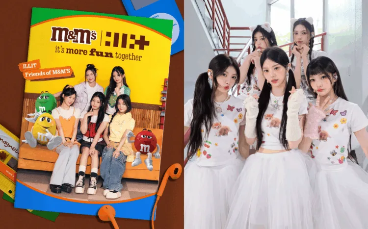 SOURCES: M&M'S & TWITTER (@ILLIT_official)