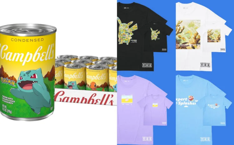 Source: Campbell's, Twitter (@/UNIQLO_JP)