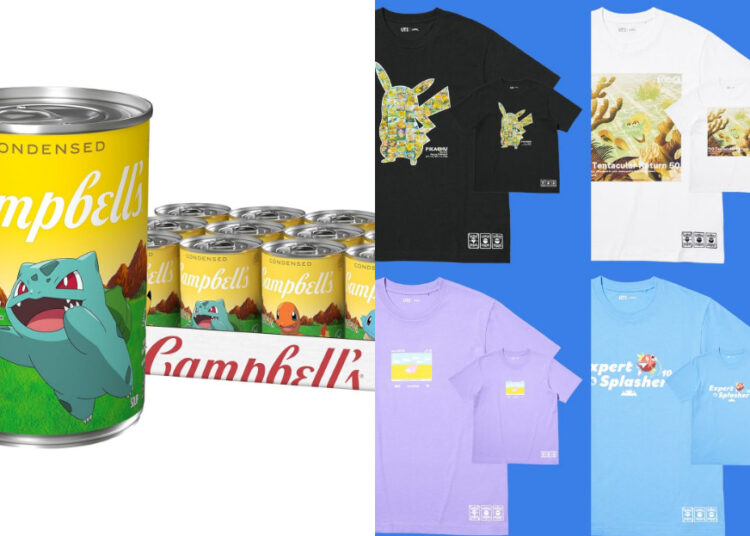 Source: Campbell's, Twitter (@/UNIQLO_JP)