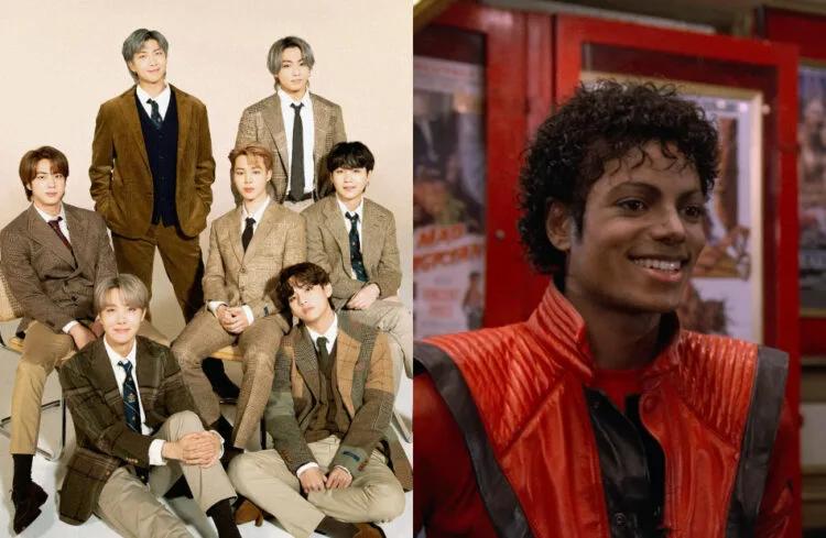 Source: Facebook/bangtan.official, YouTube/MichaelJackson