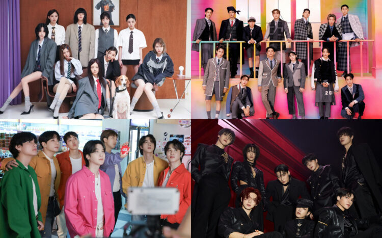 SOURCE: FACEBOOK (TWICE, SEVENTEEN & BTS (방탄소년단) & TWITTER (@ATEEZofficial)
