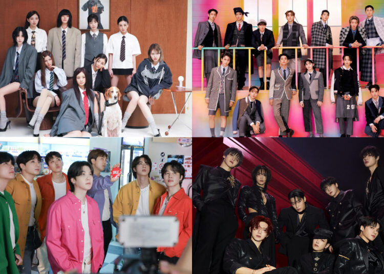 SOURCE: FACEBOOK (TWICE, SEVENTEEN & BTS (방탄소년단) & TWITTER (@ATEEZofficial)